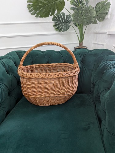 Large wicker basket - large,