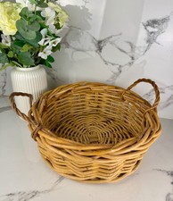 Vintage Rustic Wicker Rattan