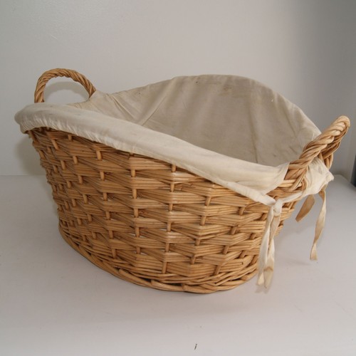 Large lined wicker - large, /