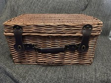 Large Vintage Wicker Hamper